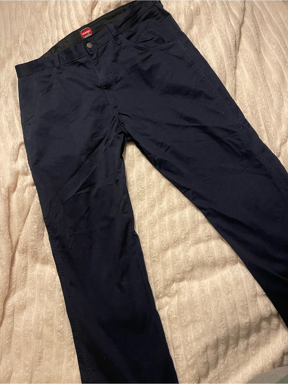 Wrangler Men's Navy Workwear Pants - 38x32